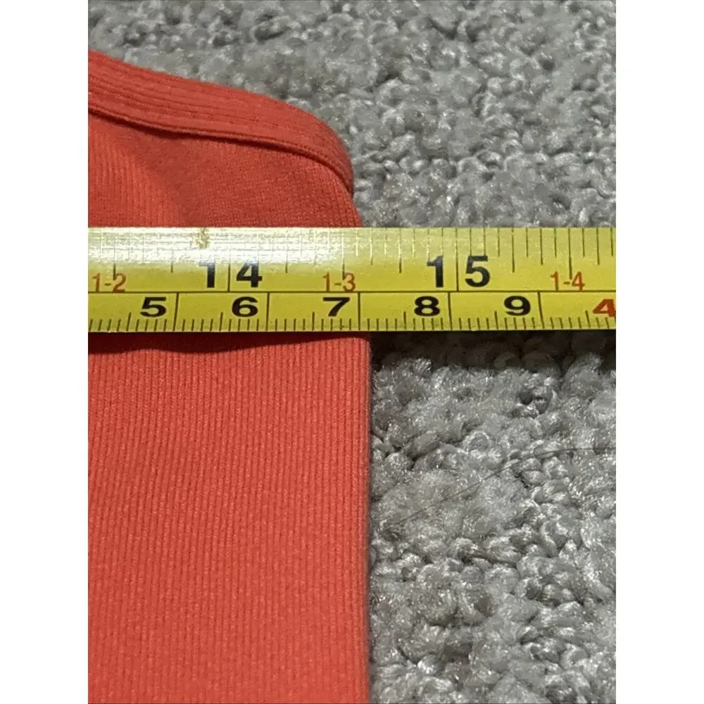 Lululemon Women’s Cool Racerback tank top Neon Coral Size Unknown See Photos